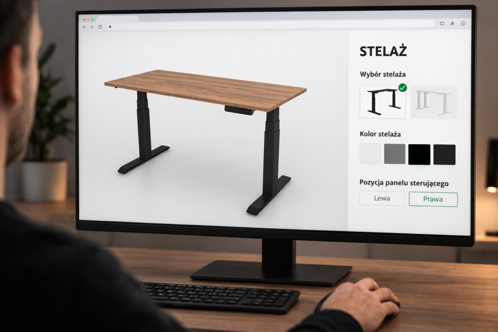 Jak działa konfigurator biurka elektrycznego i czy warto z niego korzystać?