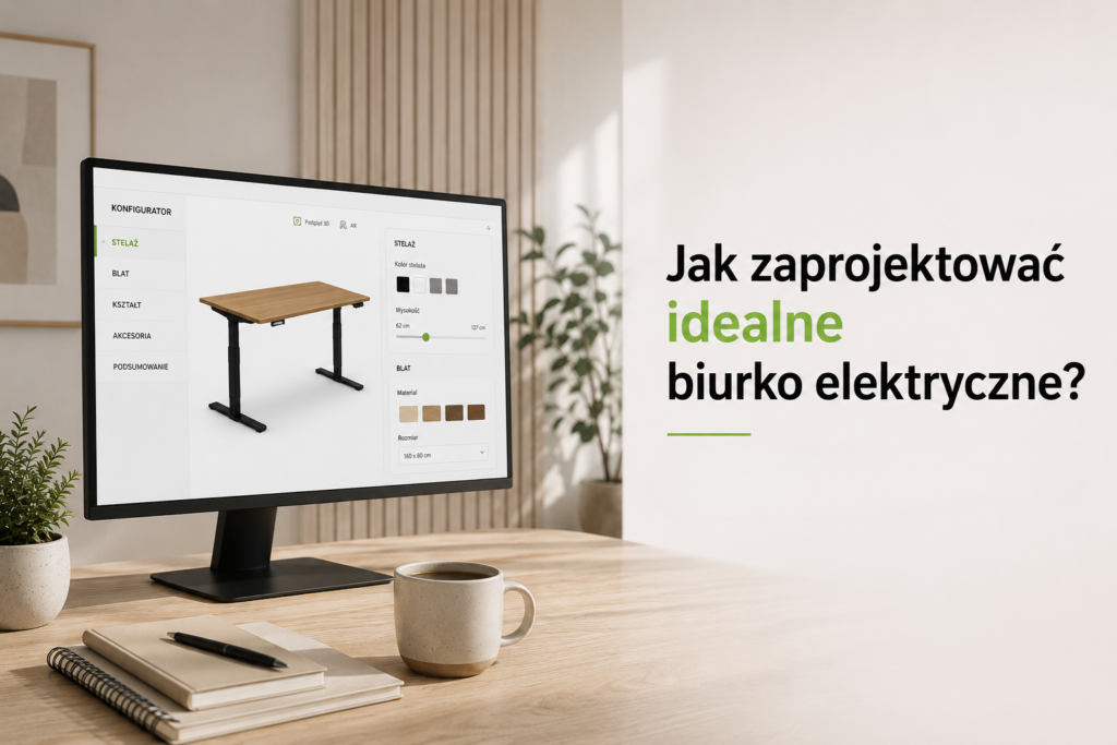 Jak zaprojektować idealne biurko elektryczne? Kompletny poradnik przed zakupem